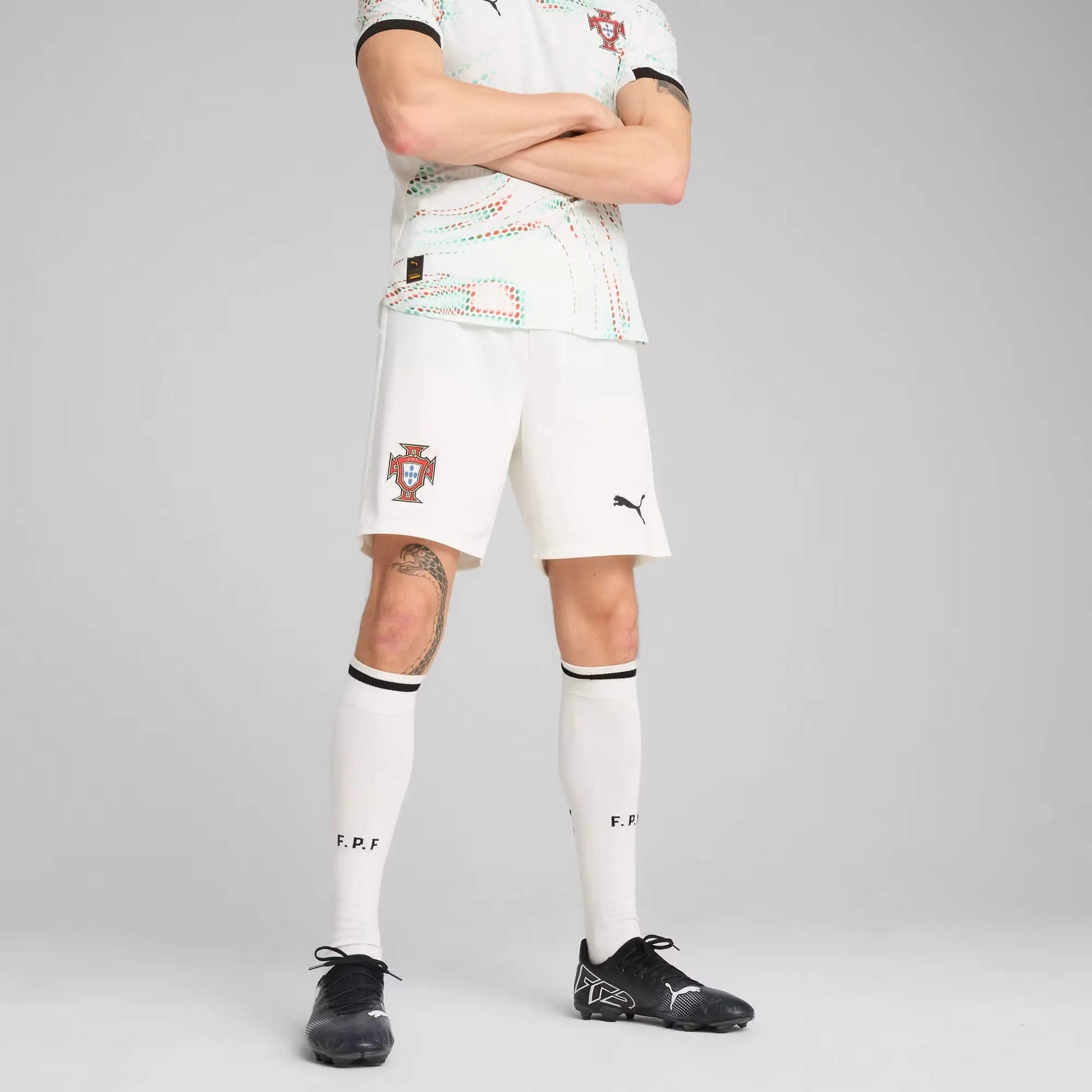 2025-26 Portugal Men's Stadium Away Soccer Shorts | Puma Sports