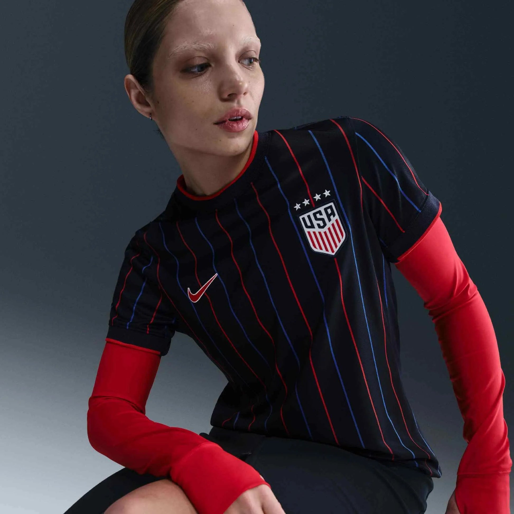 2025 USA Women's 4-Star Stadium Away Soccer Jersey | Nike for Sale