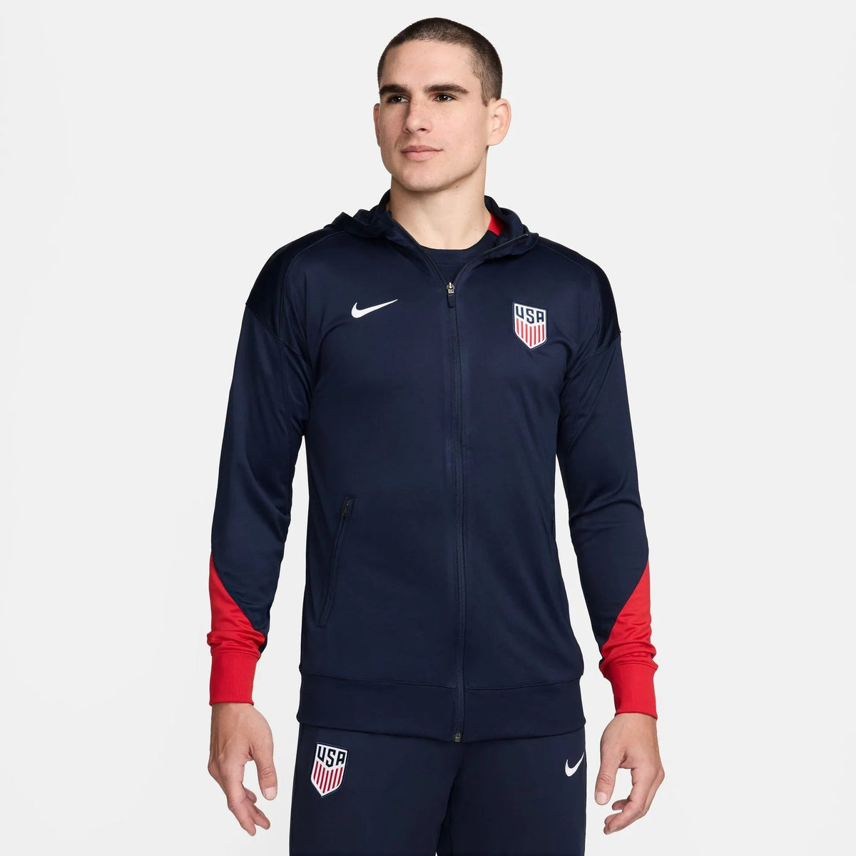 2024-25 USA Men's Strike Hoodie Track Jacket | Nike for Sale
