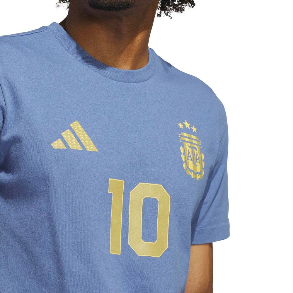 2026 Argentina Men's Messi Name And Number Tee | Adidas for Sale