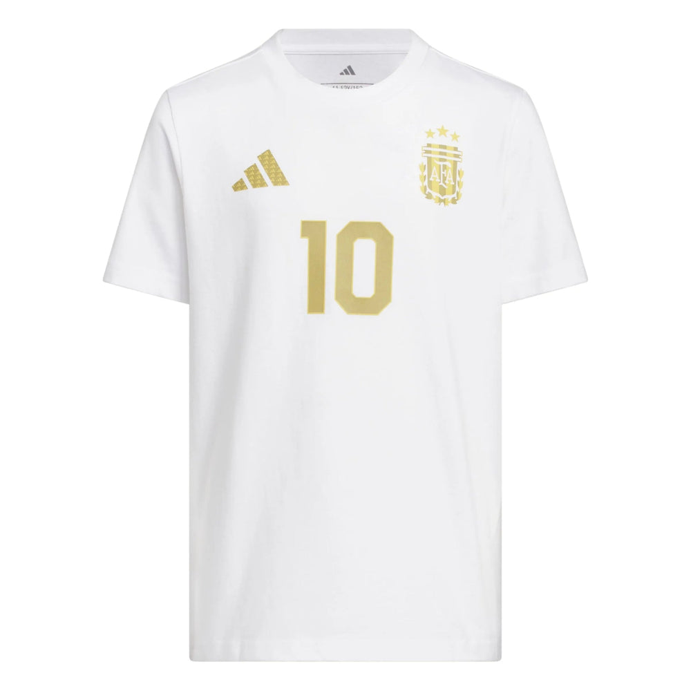 2026 Argentina Youth Messi Name And Number Tee | Adidas Sports