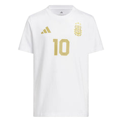 2026 Argentina Youth Messi Name And Number Tee | Adidas Sports