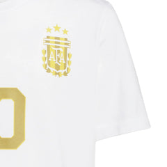 2026 Argentina Youth Messi Name And Number Tee | Adidas Sports