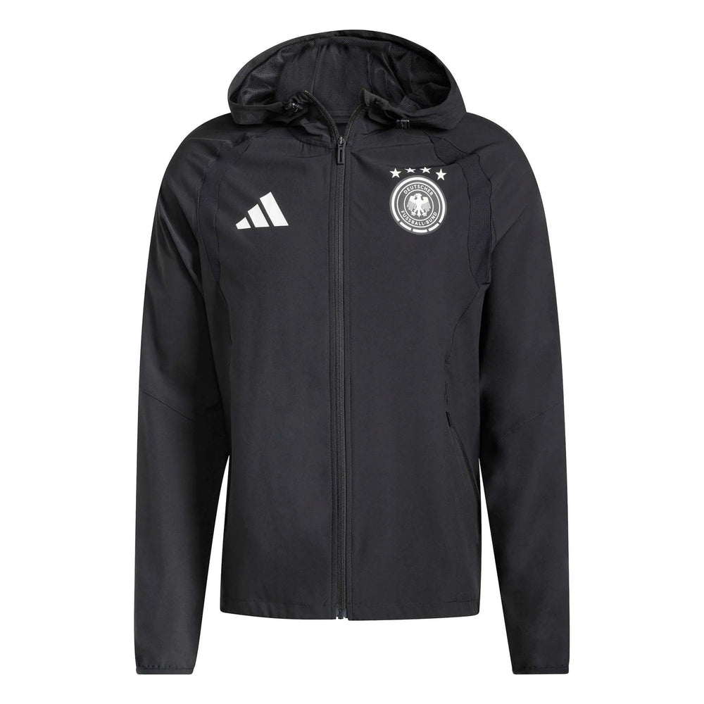 2026 Germany Men's Tiro Travel Full Zip Windbreaker | Adidas Sports