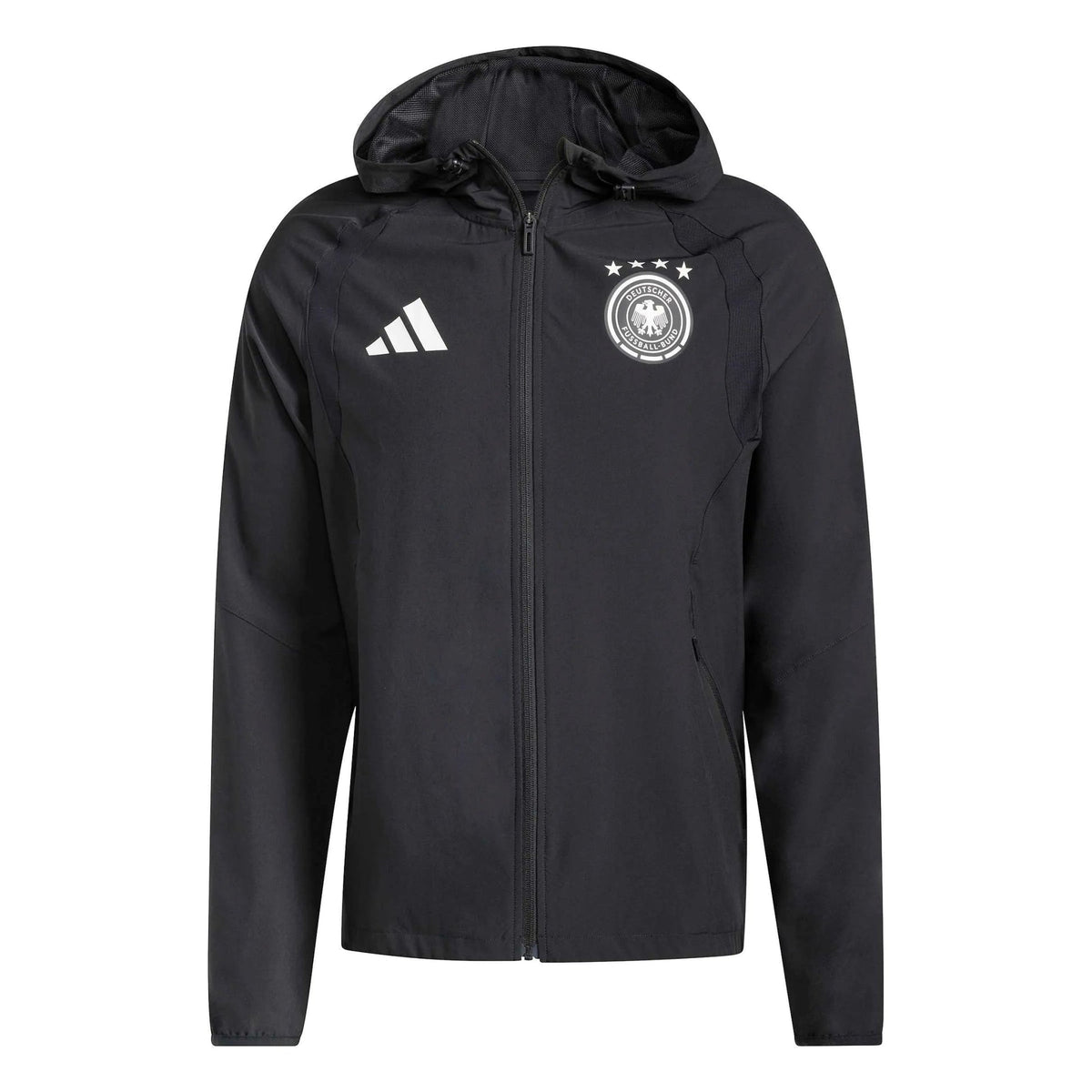 2026 Germany Men's Tiro Travel Full Zip Windbreaker | Adidas Sports