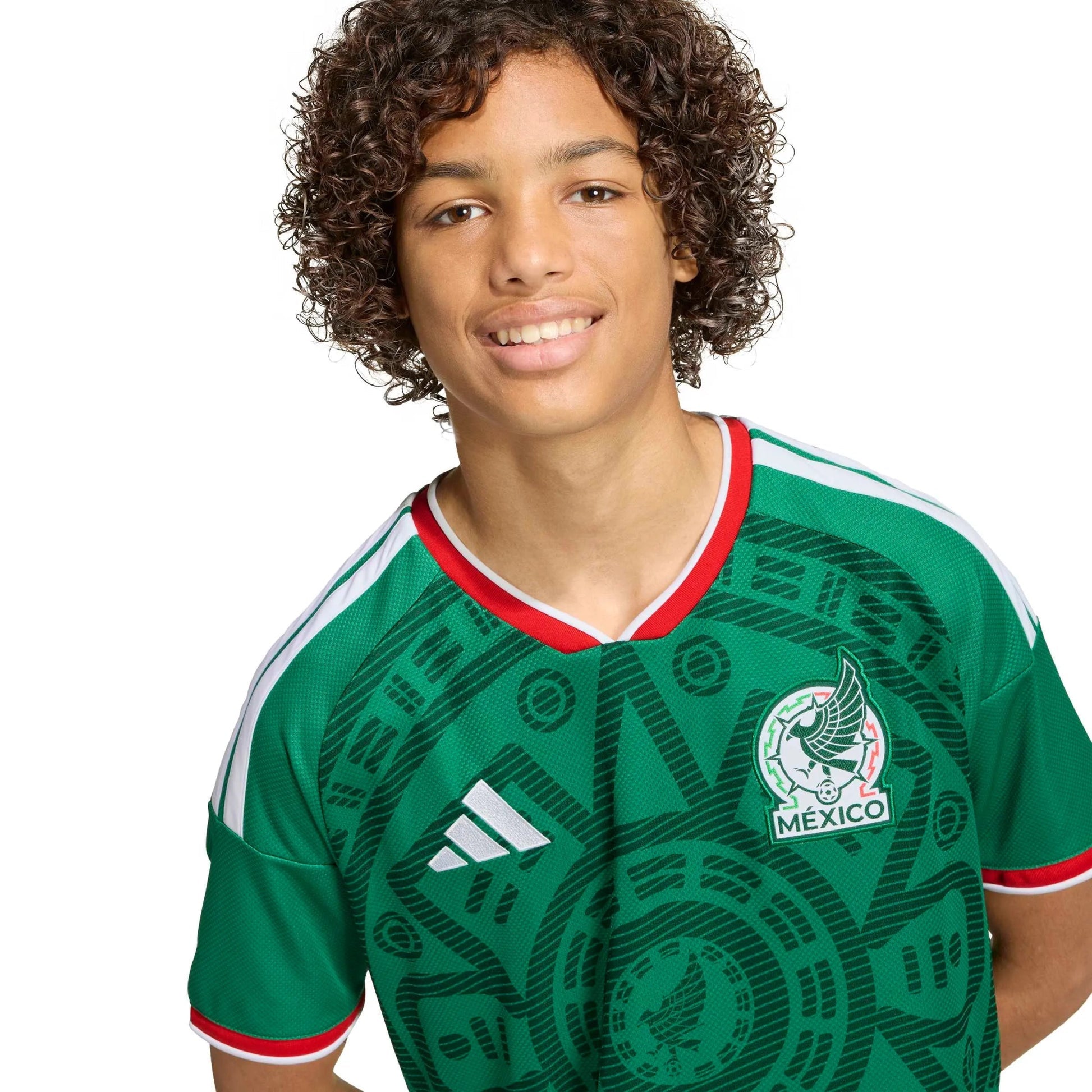2026 Mexico Youth Stadium Home Soccer Jersey | Adidas Sale