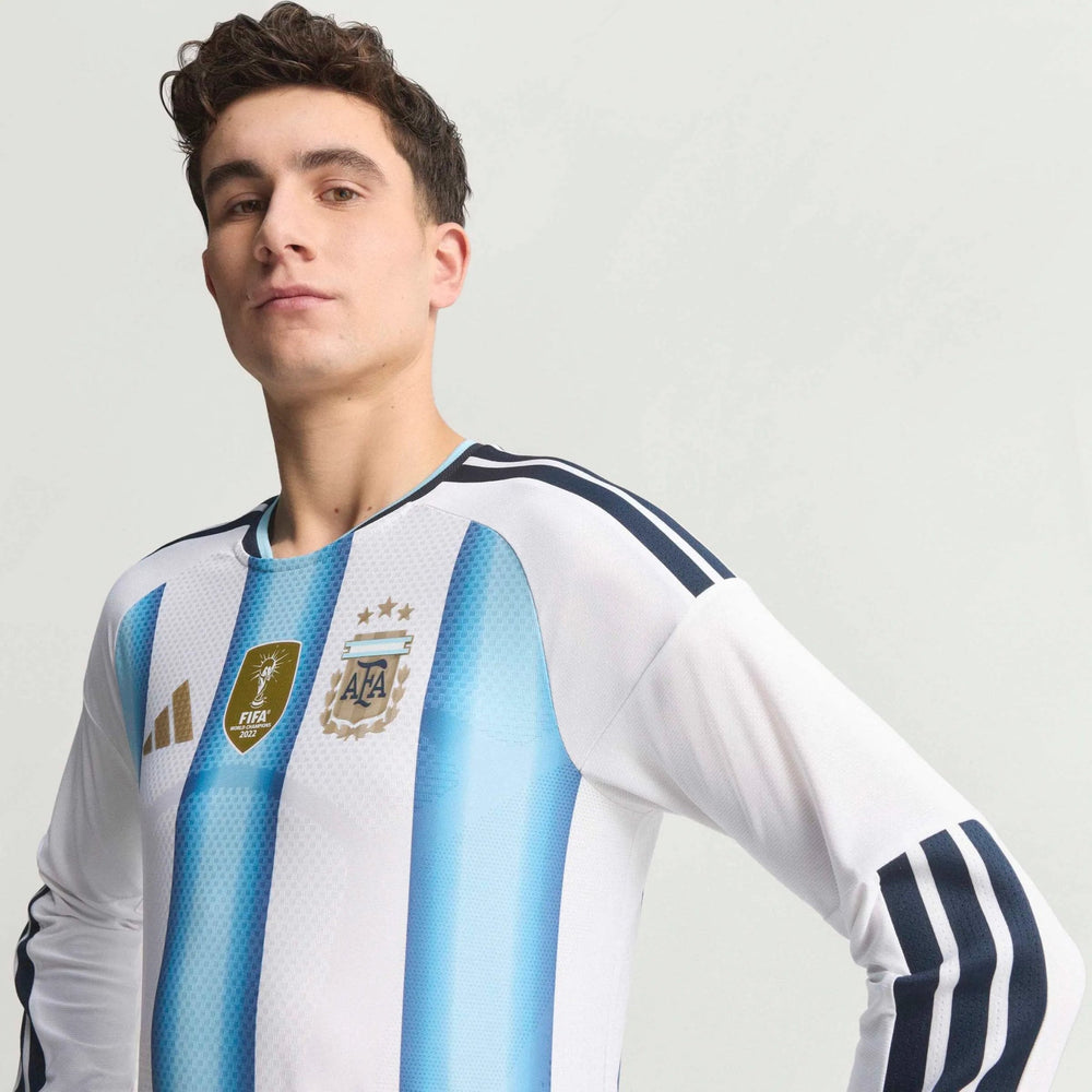 2026 Argentina Men's Authentic Home Long-Sleeve Soccer Jersey | Adidas for Sale