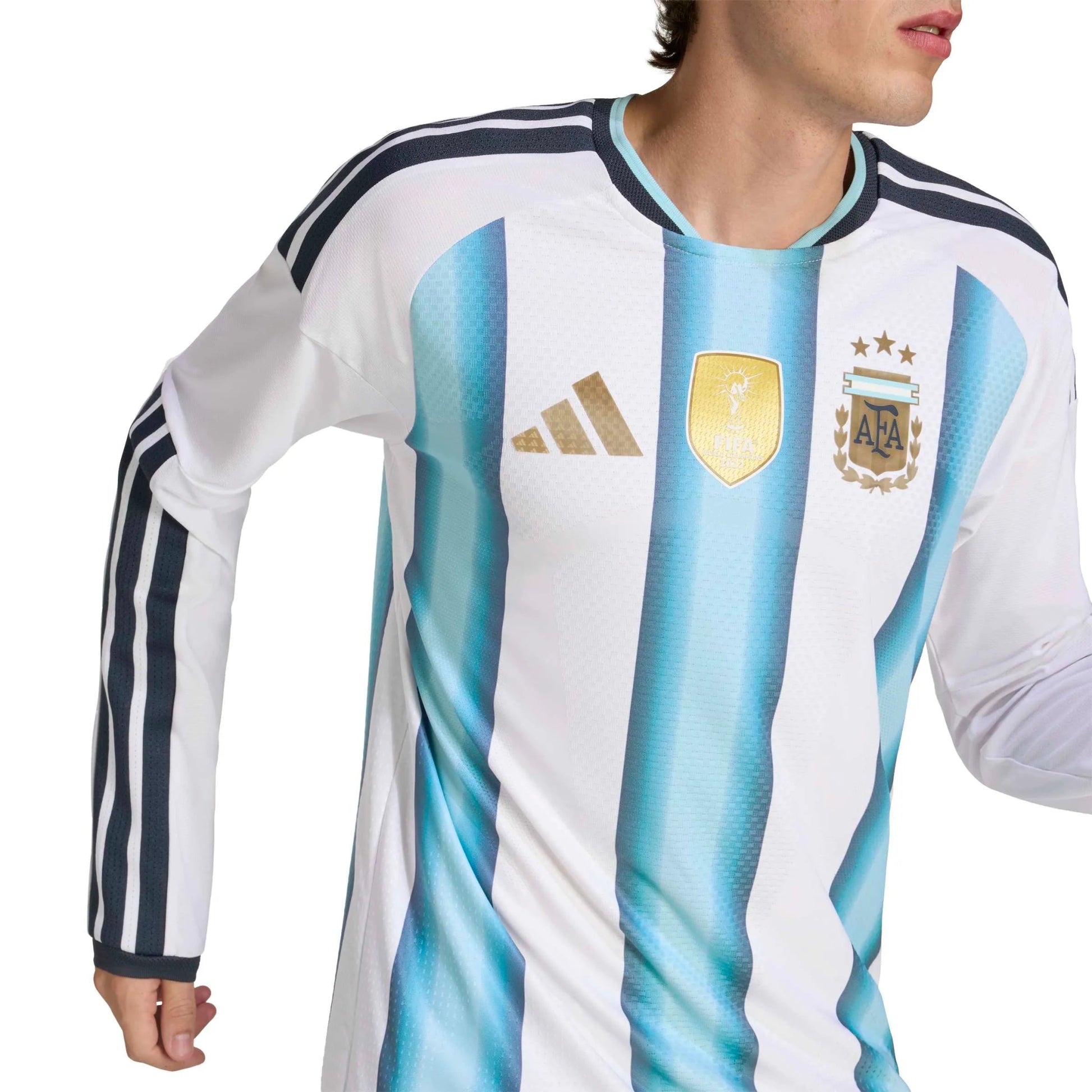 2026 Argentina Men's Authentic Home Long-Sleeve Soccer Jersey | Adidas for Sale