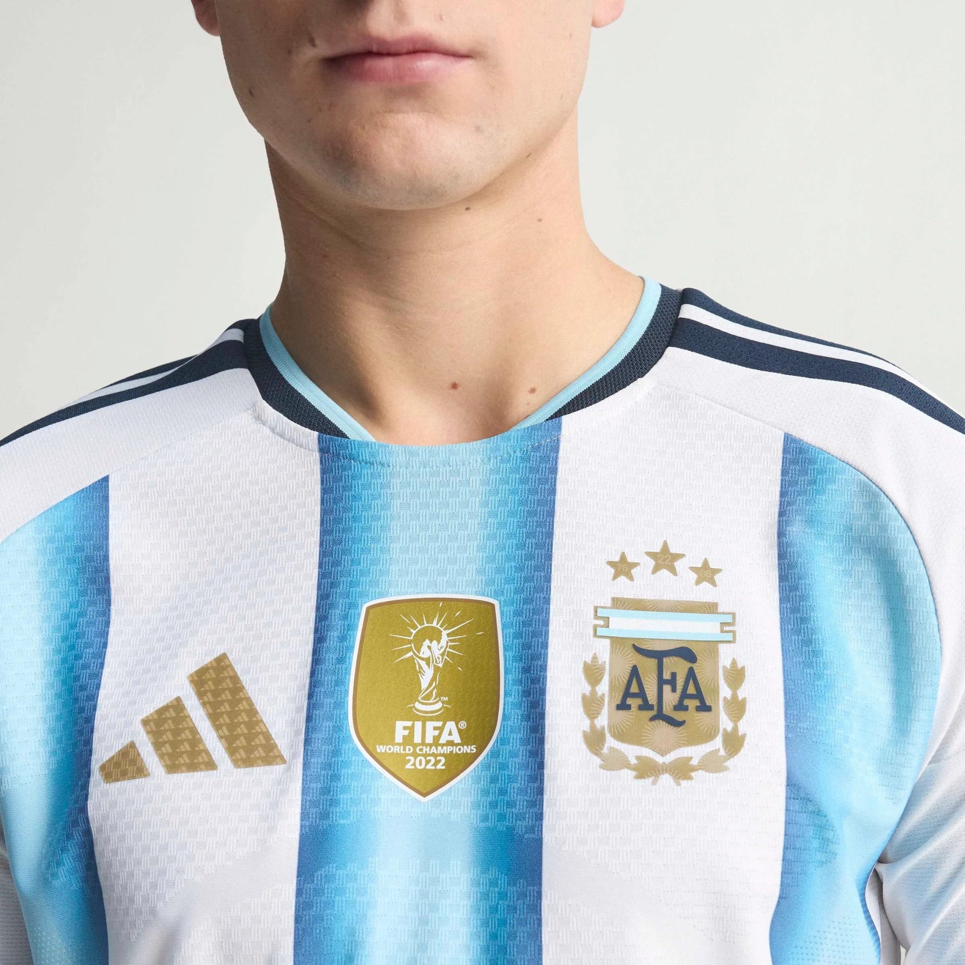 2026 Argentina Men's Authentic Home Long-Sleeve Soccer Jersey | Adidas for Sale
