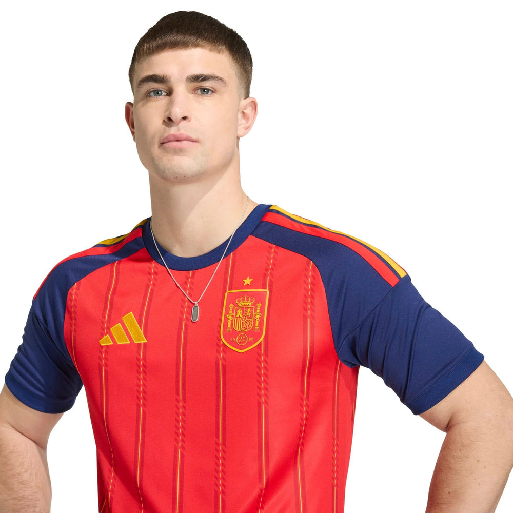 2026 Spain Men's Stadium Home Soccer Jersey | Adidas for Sale