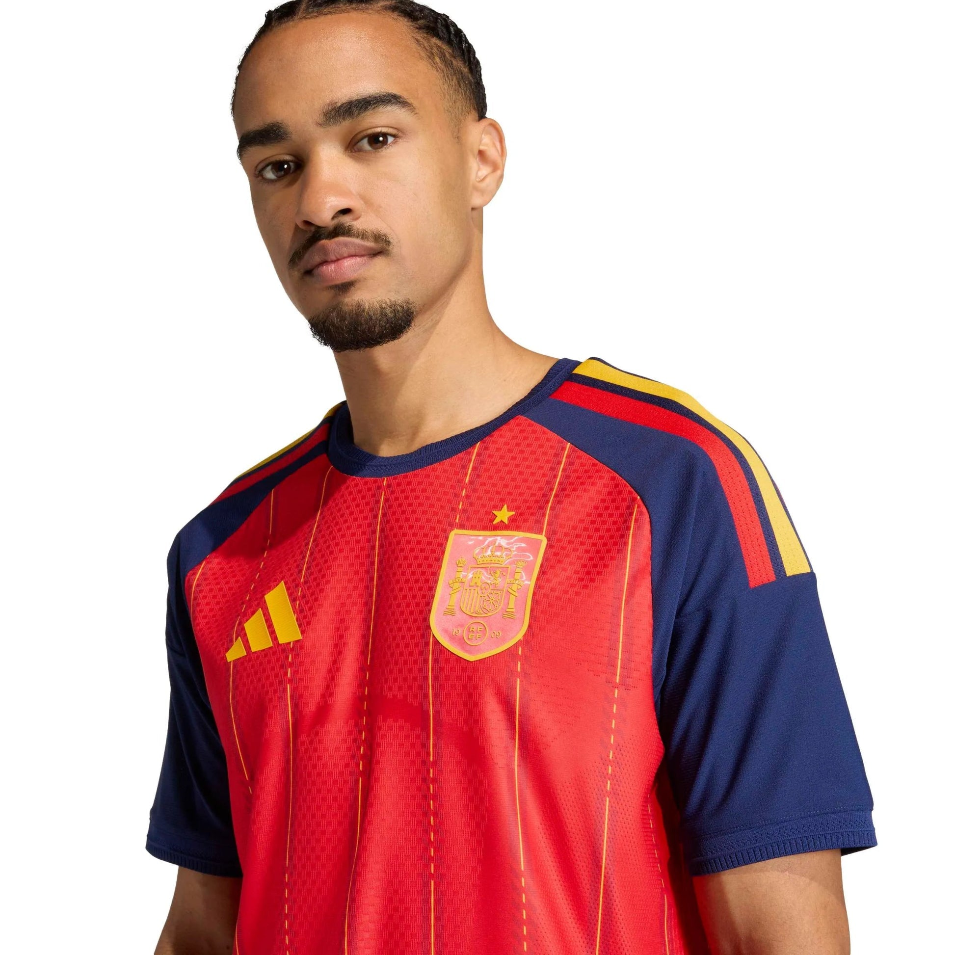 2026 Spain Men's Authentic Home Soccer Jersey | Adidas Sale
