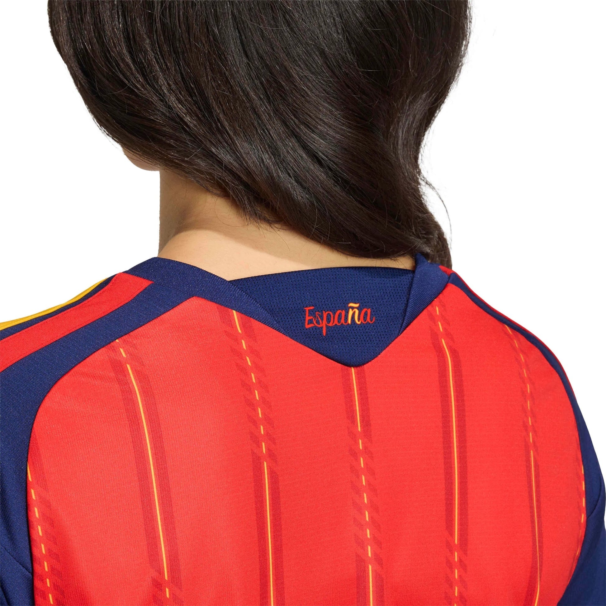 2026 Spain Women's Stadium Home Cropped Soccer Jersey | Adidas Sports