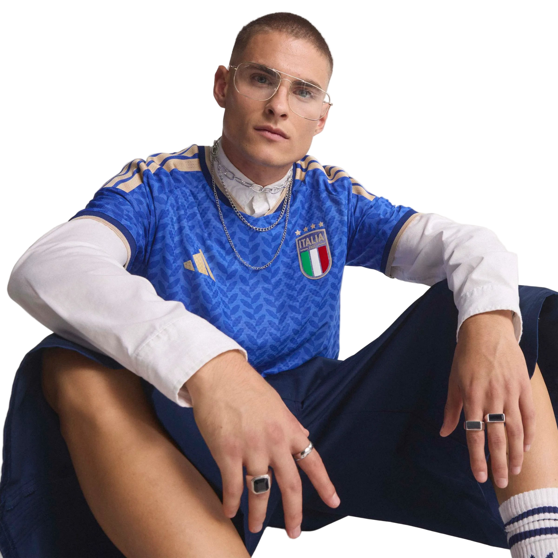 2026 Italy Men's Authentic Home Soccer Jersey | Adidas Online