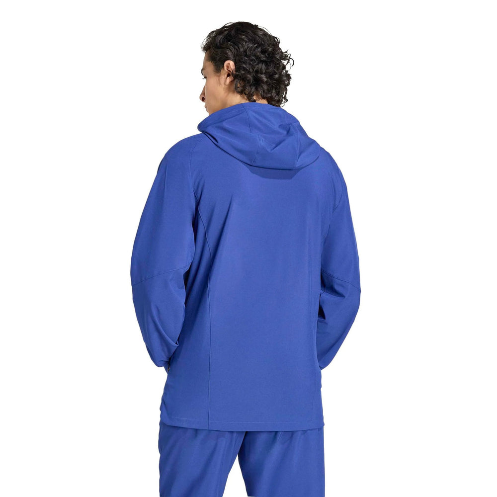 2026 Italy Men's Tiro Travel Full Zip Windbreaker | Adidas Sports