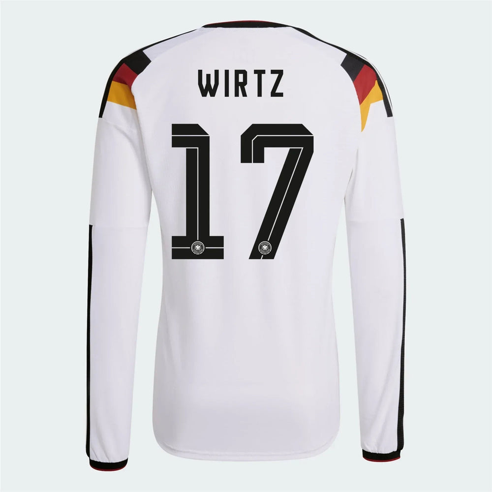 2026 Germany Men's Authentic Home Long-Sleeve Soccer Jersey | Adidas for Sale
