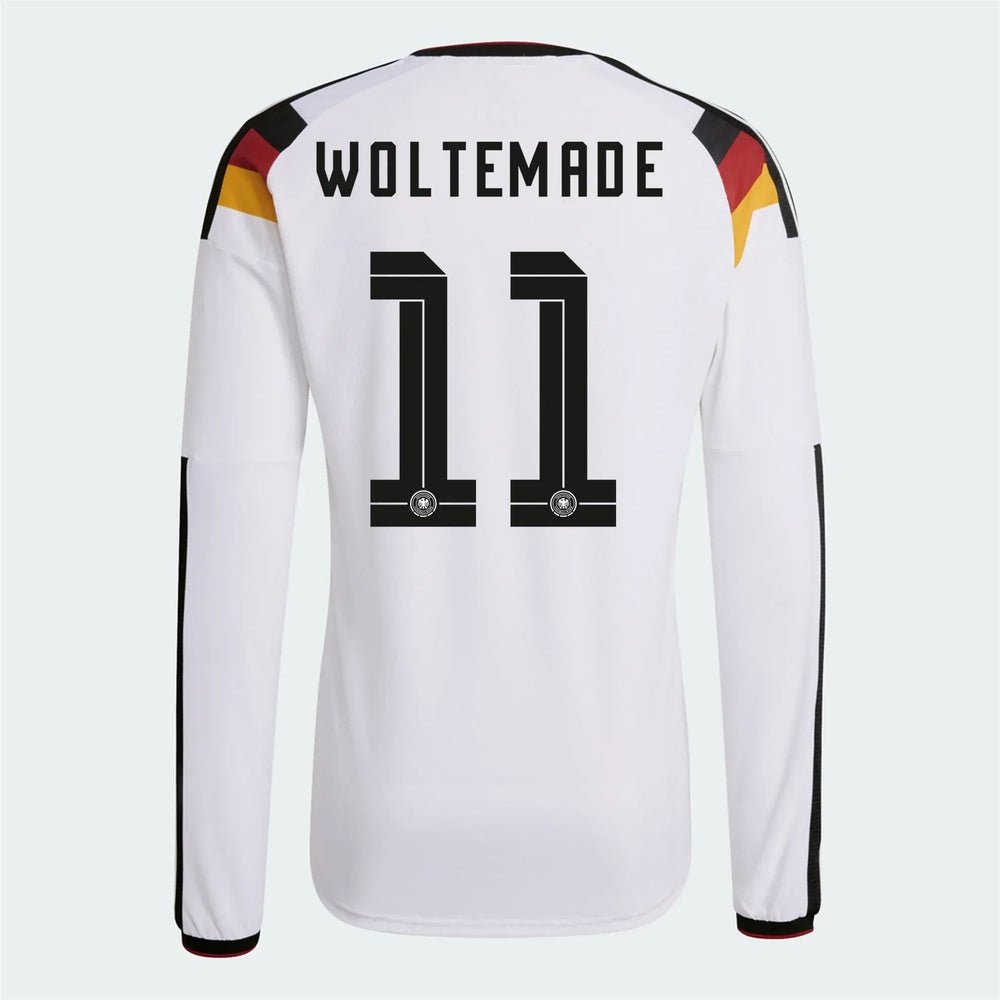 2026 Germany Men's Authentic Home Long-Sleeve Soccer Jersey | Adidas for Sale