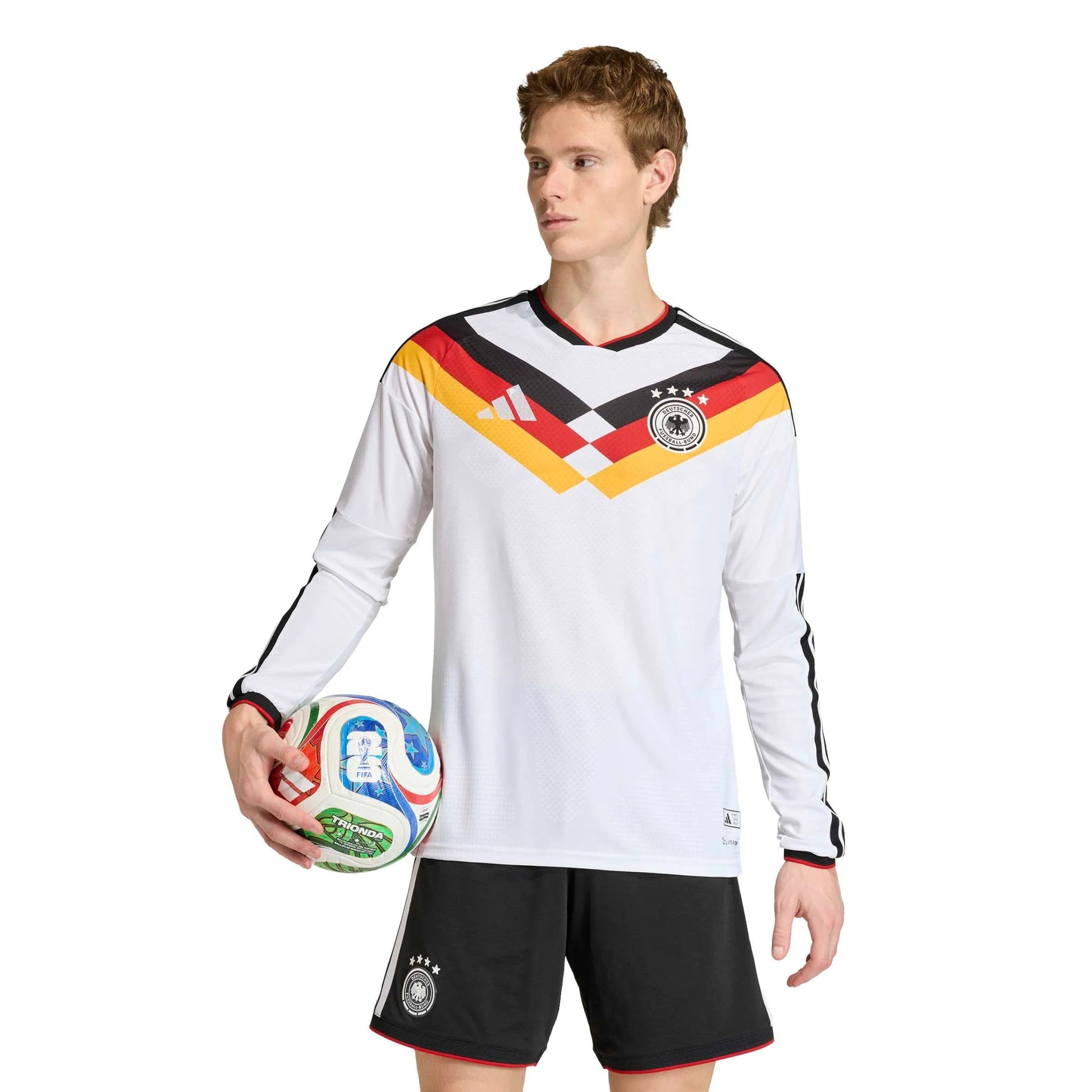 2026 Germany Men's Authentic Home Long-Sleeve Soccer Jersey | Adidas for Sale