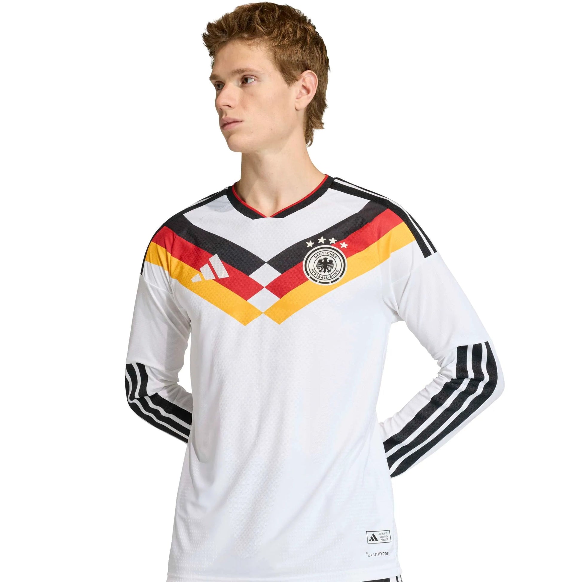 2026 Germany Men's Authentic Home Long-Sleeve Soccer Jersey | Adidas for Sale