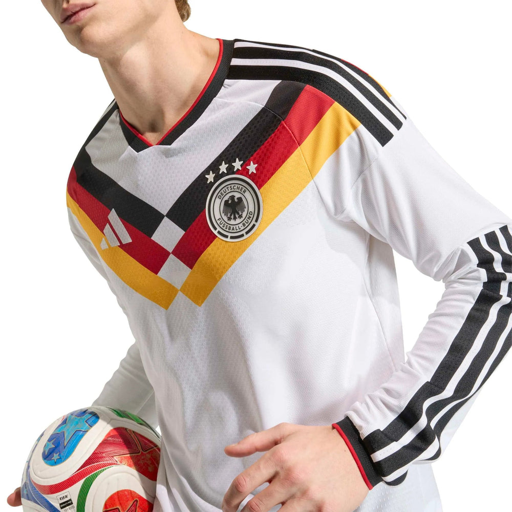 2026 Germany Men's Authentic Home Long-Sleeve Soccer Jersey | Adidas for Sale