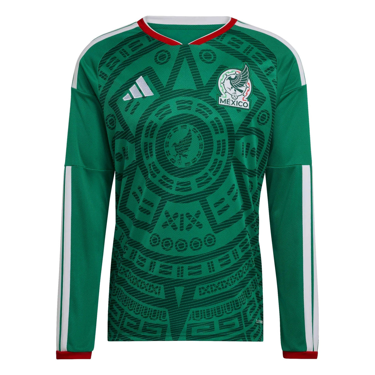 2026 Mexico Men's Stadium Home Long-Sleeve Soccer Jersey | Adidas Sale
