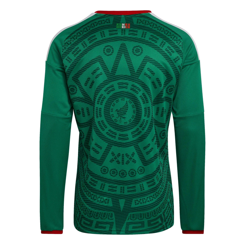 2026 Mexico Men's Stadium Home Long-Sleeve Soccer Jersey | Adidas Sale