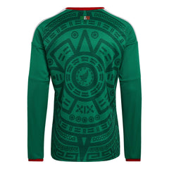 2026 Mexico Men's Stadium Home Long-Sleeve Soccer Jersey | Adidas Sale