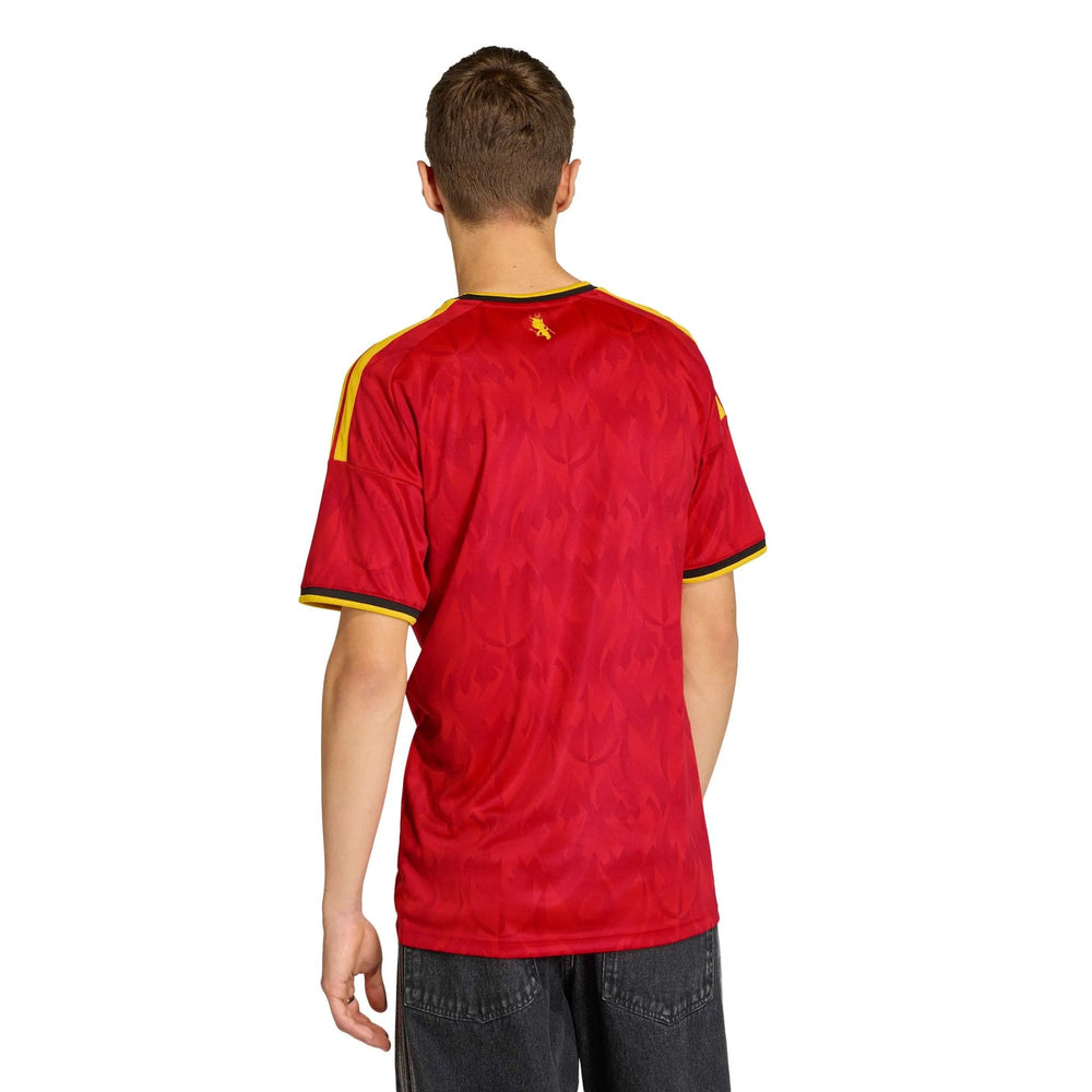 2026 Belgium Men's Stadium Home Soccer Jersey | Adidas for Sale