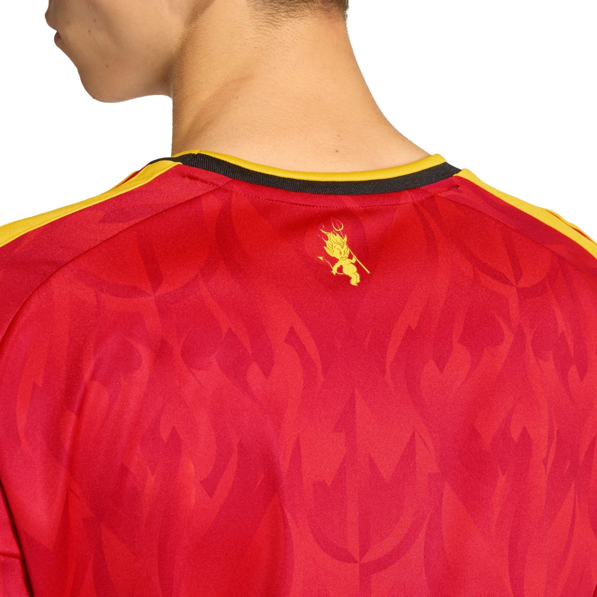 2026 Belgium Men's Stadium Home Soccer Jersey | Adidas for Sale