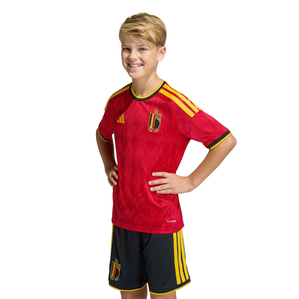 2026 Belgium Youth Stadium Home Soccer Jersey | Adidas Sale