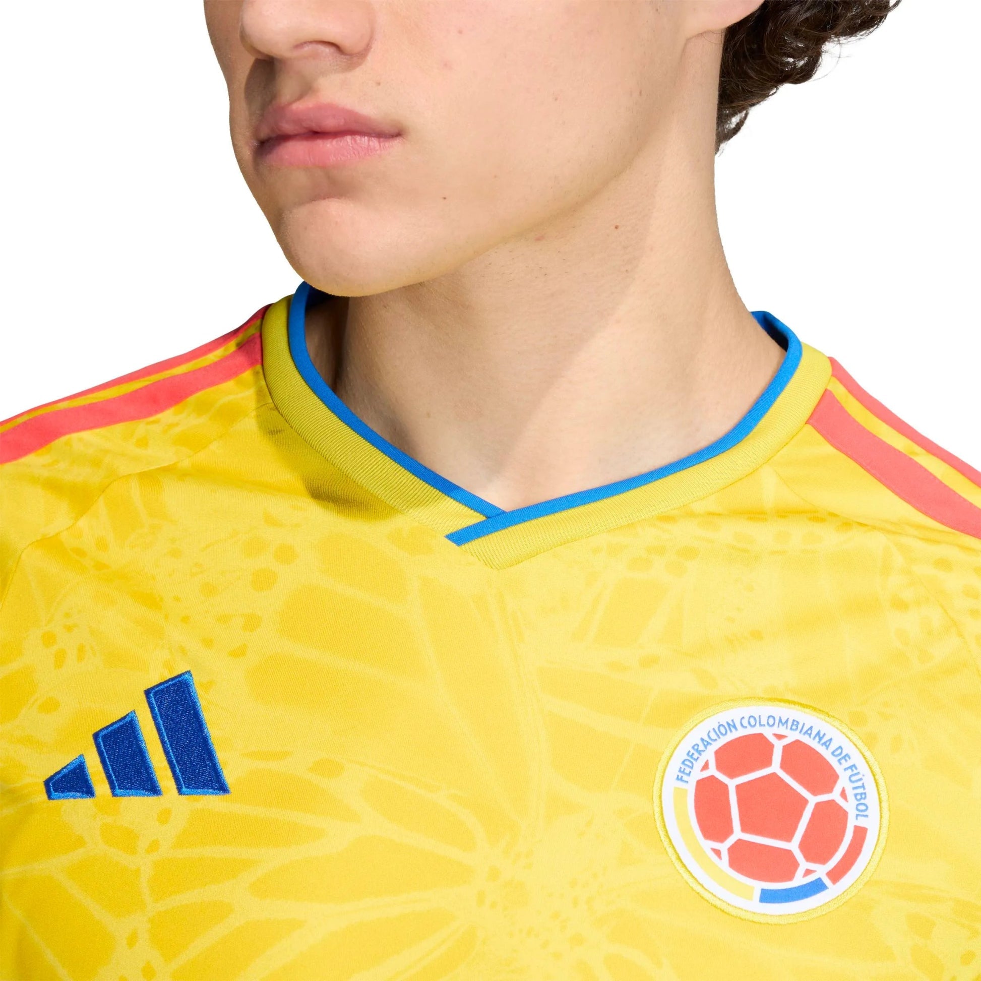 2026 Colombia Men's Stadium Home Long-Sleeve Soccer Jersey | Adidas Online