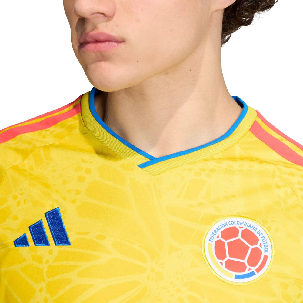 2026 Colombia Men's Stadium Home Long-Sleeve Soccer Jersey | Adidas Online