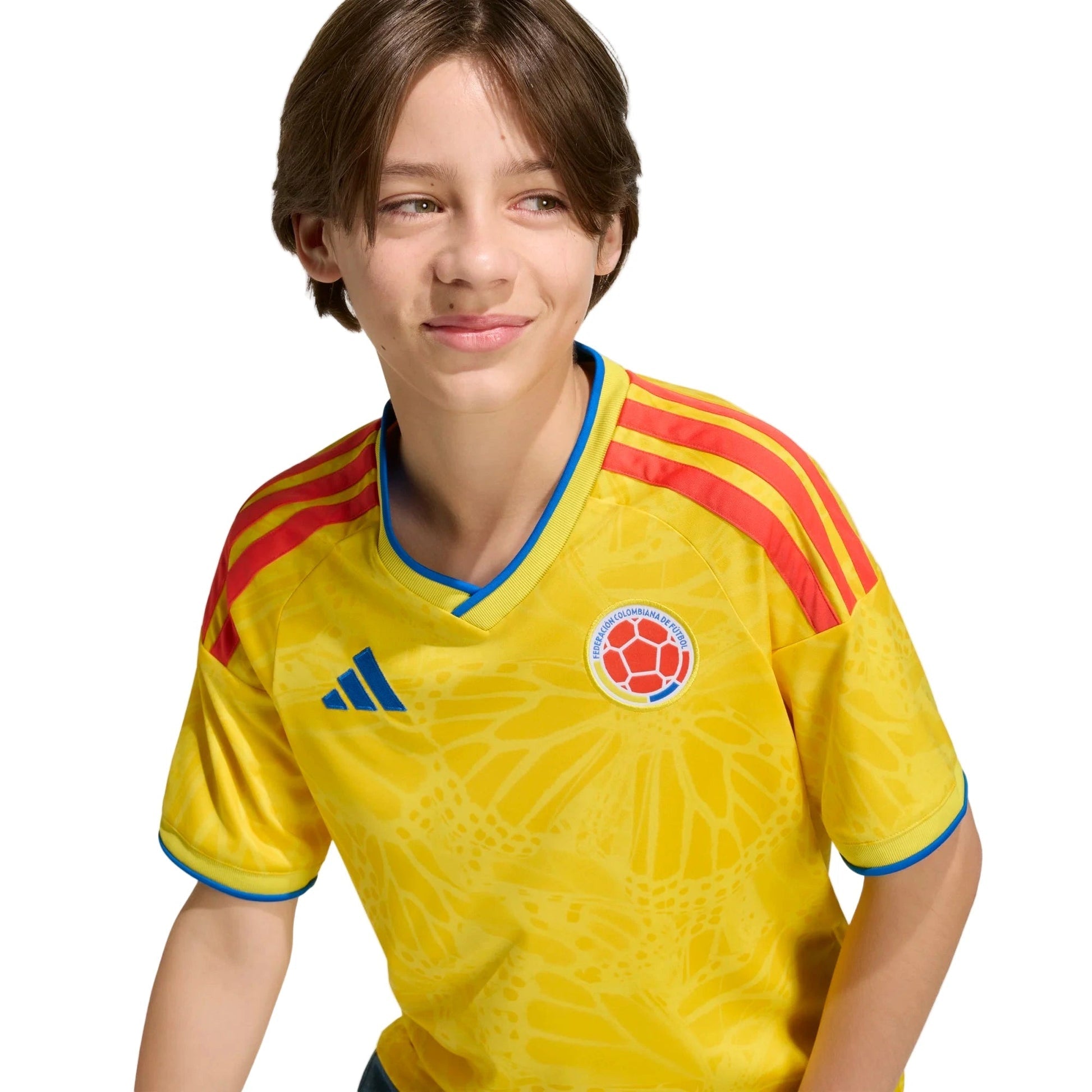 2026 Colombia Youth Stadium Home Soccer Jersey | Adidas Sports