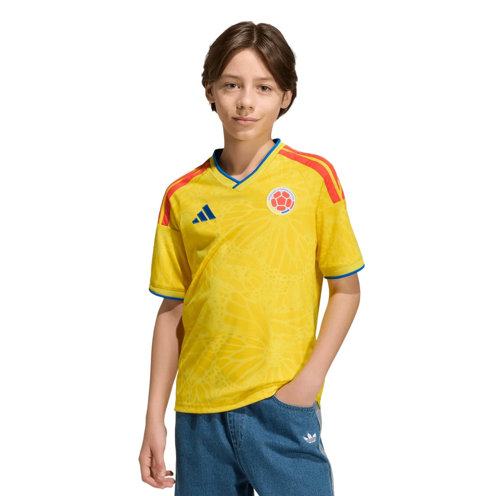 2026 Colombia Youth Stadium Home Soccer Jersey | Adidas Sports