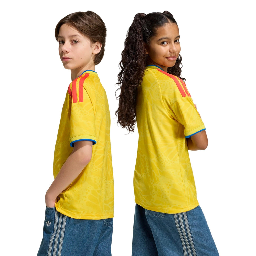2026 Colombia Youth Stadium Home Soccer Jersey | Adidas Sports
