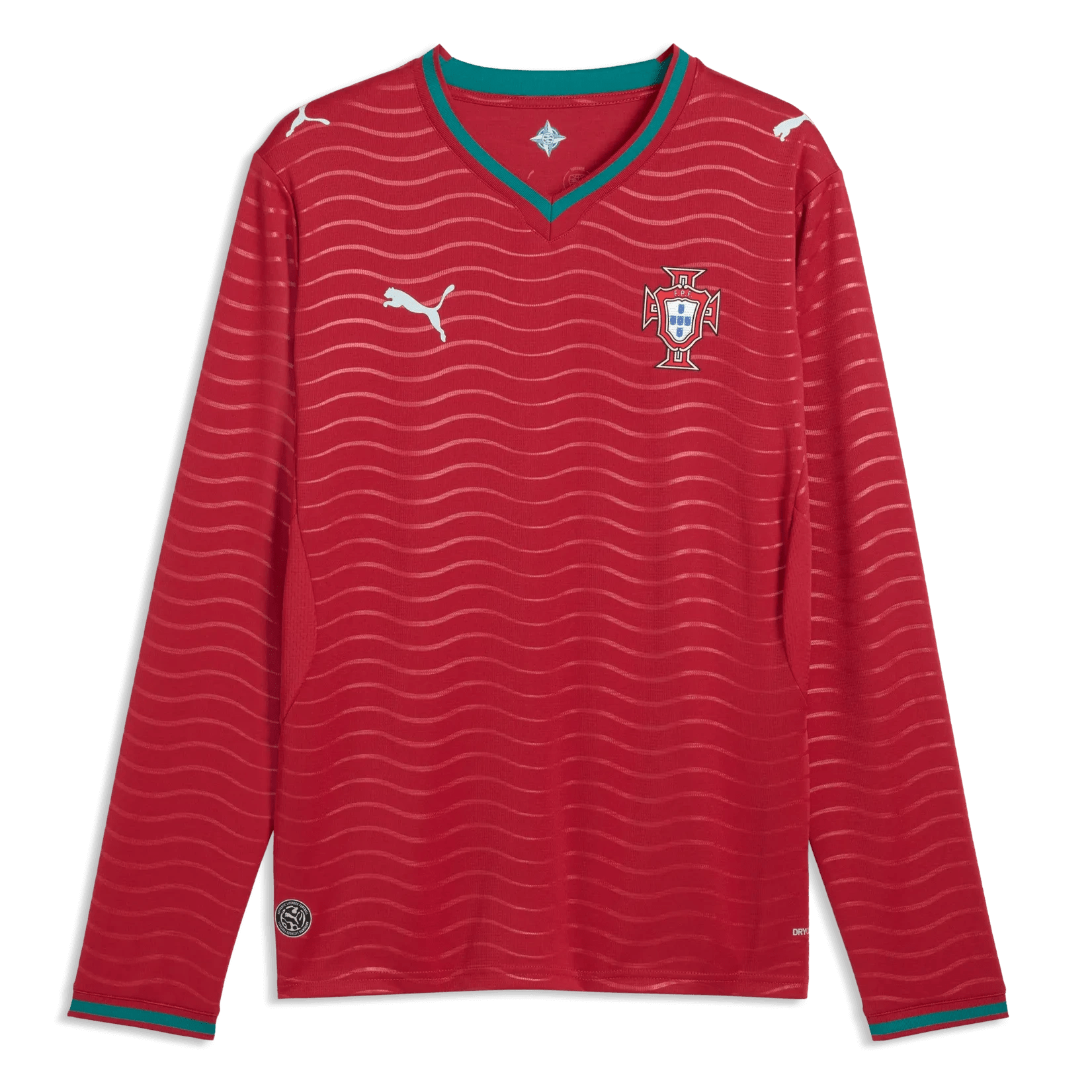 2026 Portugal Men's Stadium Home Long-Sleeve Soccer Jersey | Puma Outlet