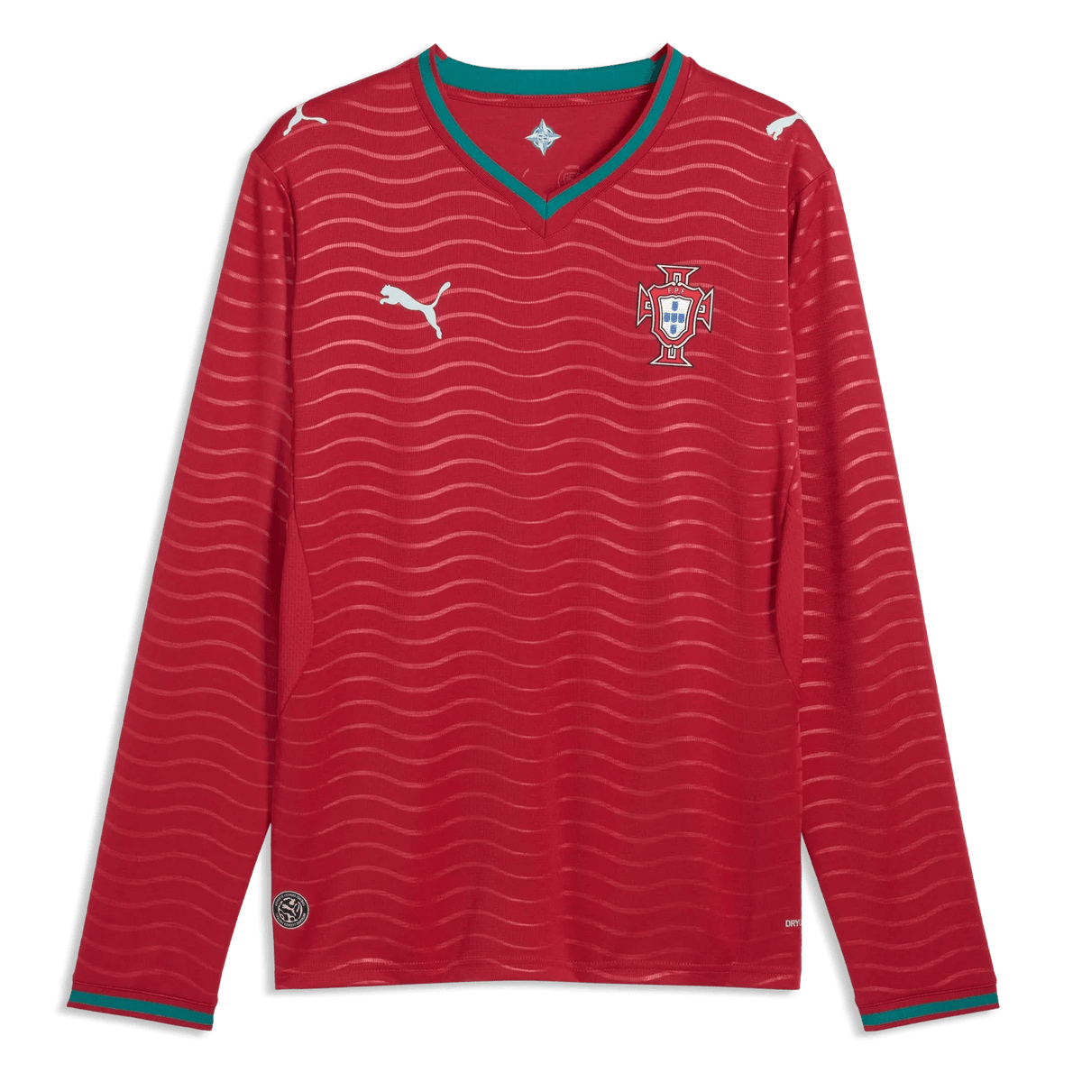 2026 Portugal Men's Stadium Home Long-Sleeve Soccer Jersey | Puma Outlet