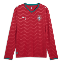 2026 Portugal Men's Stadium Home Long-Sleeve Soccer Jersey | Puma Outlet