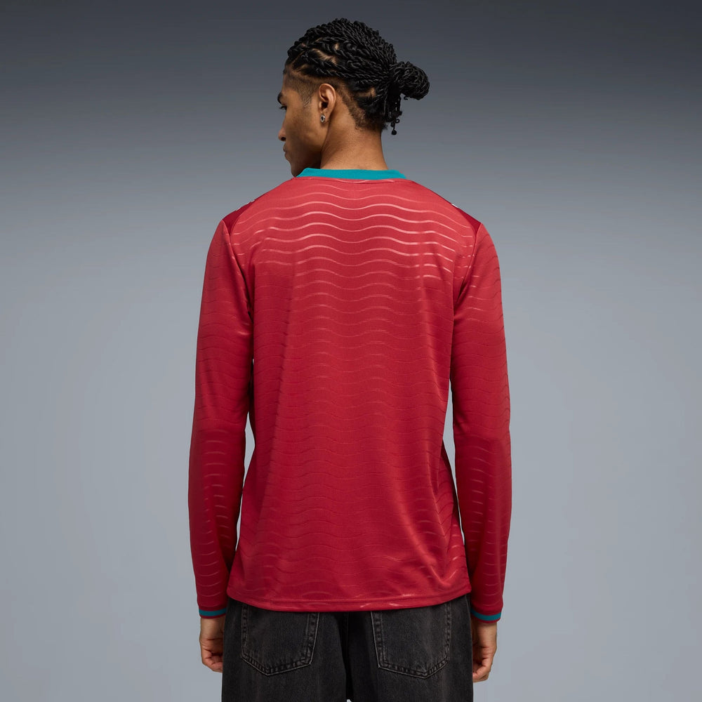 2026 Portugal Men's Stadium Home Long-Sleeve Soccer Jersey | Puma Outlet