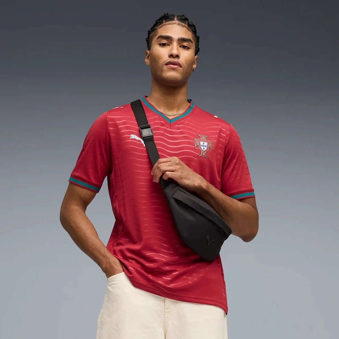 2026 Portugal Men's Stadium Home Soccer Jersey | Puma Discount