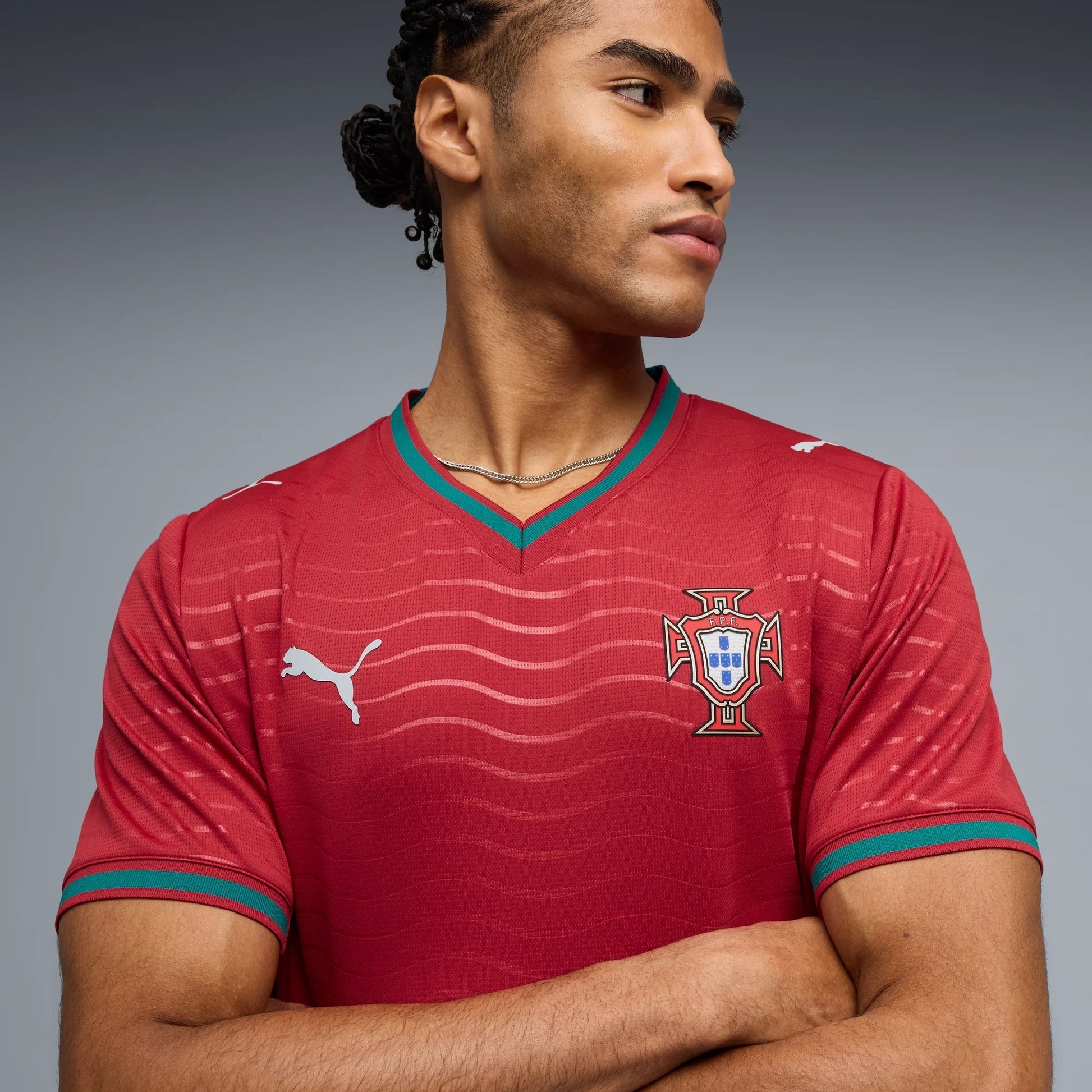 2026 Portugal Men's Stadium Home Soccer Jersey | Puma Discount