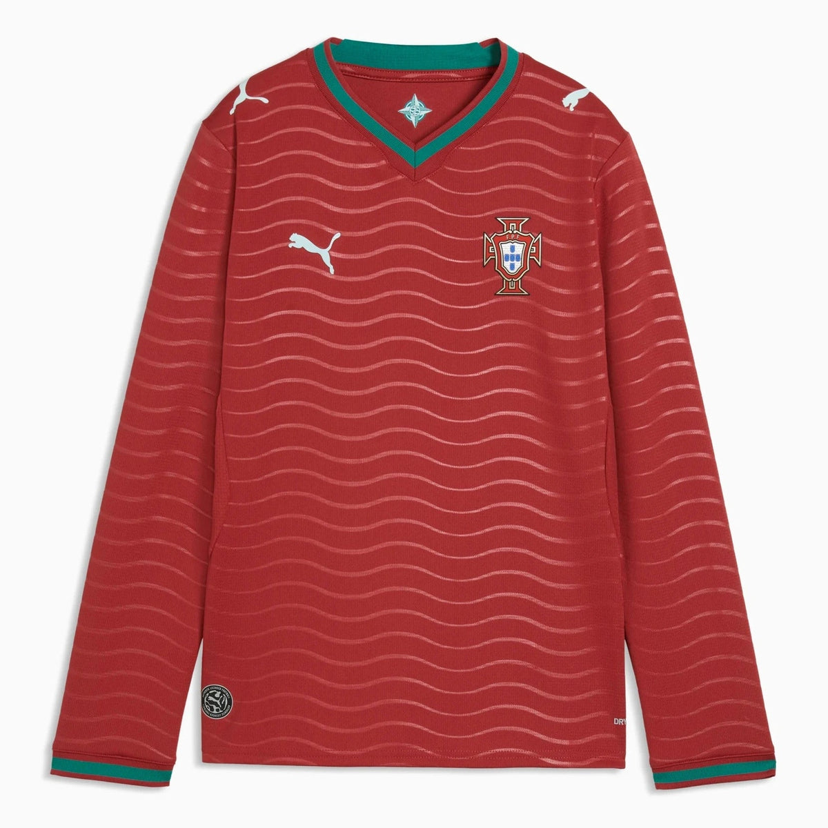 2026 Portugal Youth Stadium Home Long-Sleeve Jersey | Puma for Sale