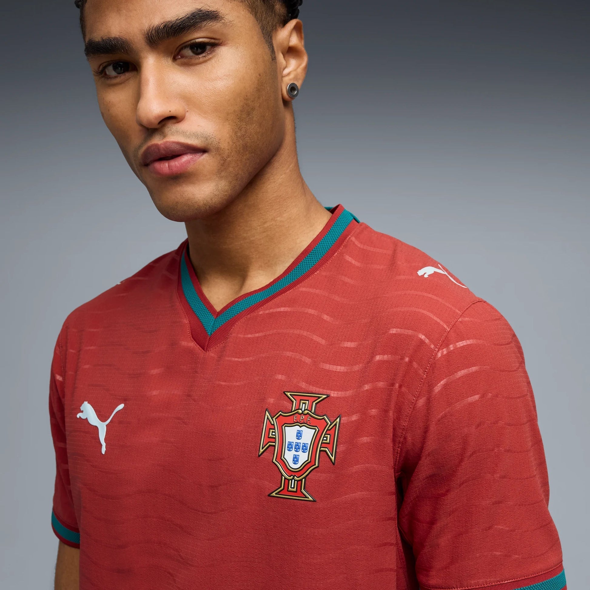 2026 Portugal Men's Authentic Home Soccer Jersey | Puma Online