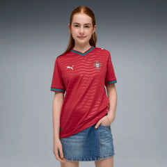 2026 Portugal Youth Stadium Home Soccer Jersey | Puma Sports