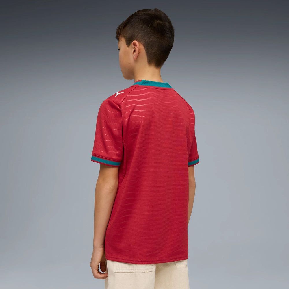 2026 Portugal Youth Stadium Home Soccer Jersey | Puma Sports