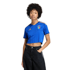 2026 Italy Women's Stadium Home Cropped Soccer Jersey | Adidas Online