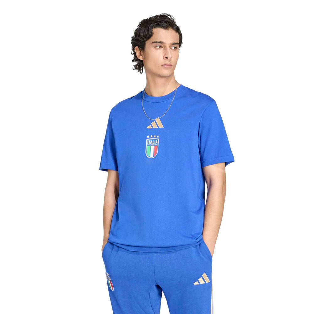 2026 Italy Men's DNA Graphic Tee | Adidas Discount
