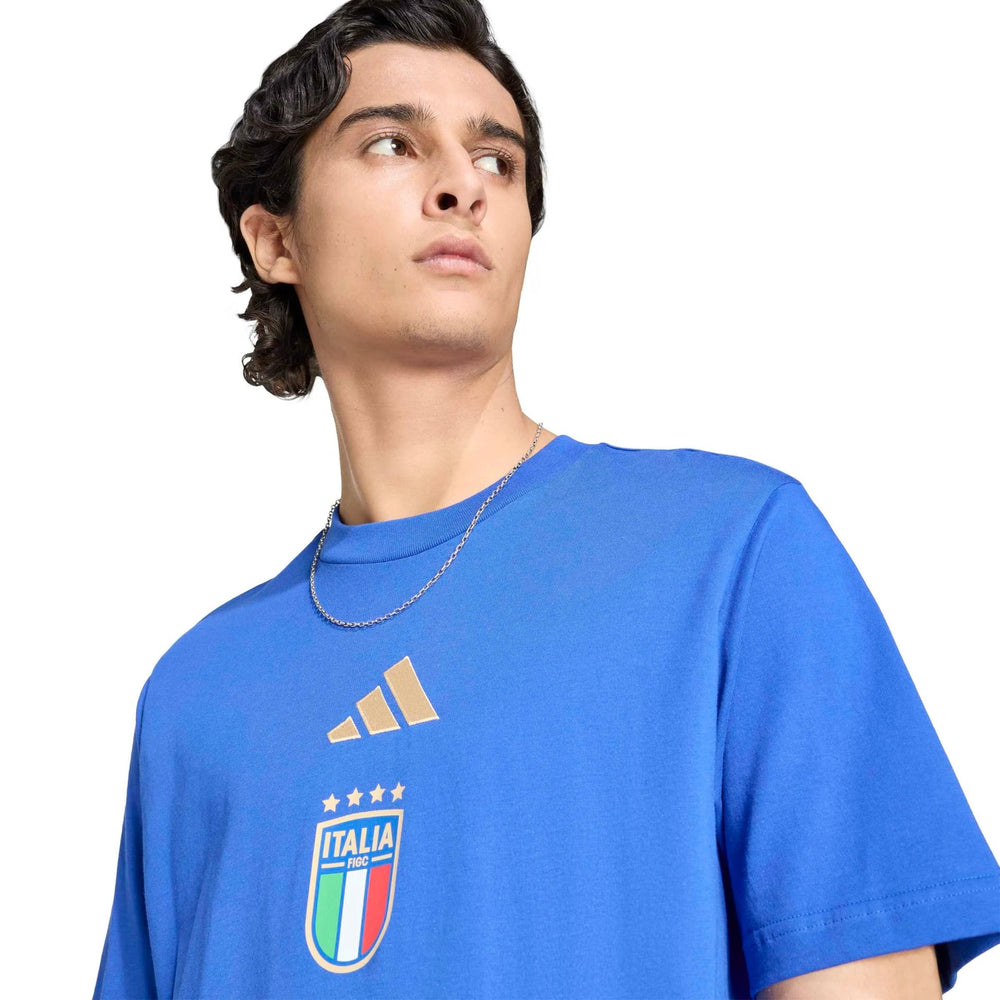 2026 Italy Men's DNA Graphic Tee | Adidas Discount