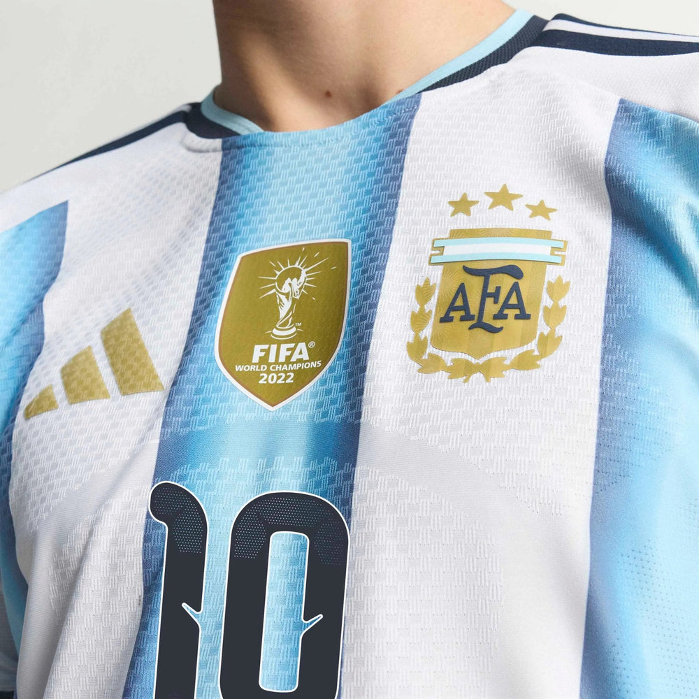 2026 Argentina Men's Authentic Home Messi #10 Soccer Jersey | Adidas Sports