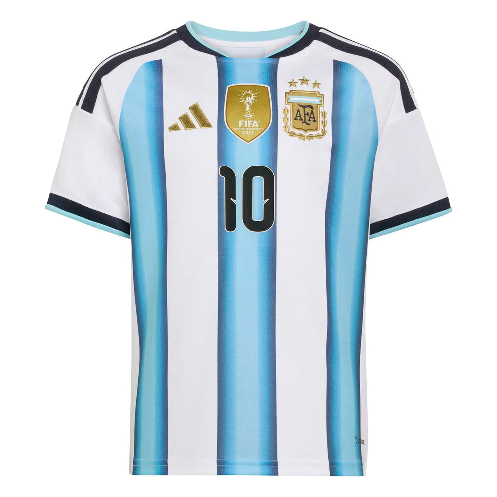 2026 Argentina Youth Stadium Home Messi #10 Soccer Jersey | Adidas Discount