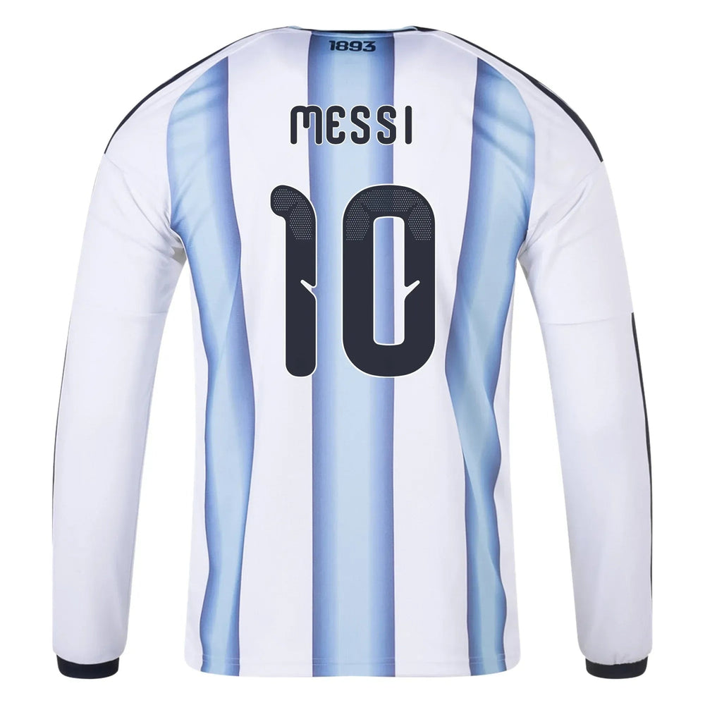 2026 Argentina Men's Stadium Home Long-Sleeve Soccer Jersey | Adidas for Sale